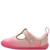 CLARKS KIDS T/BAR STRAP SHOE - PINK